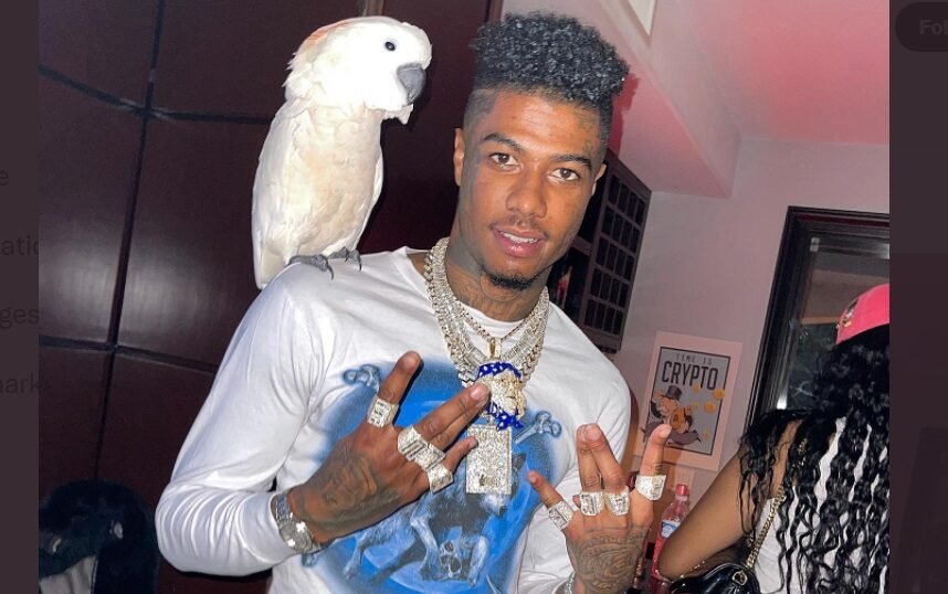 Rapper Blueface and Friends Caught On Video Stomping Club Doorman