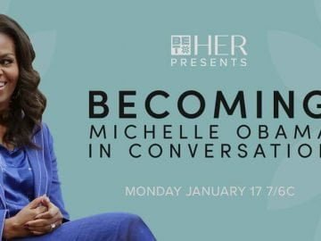 ‘Becoming: Michelle Obama In Conversation’ Premieres Monday, January 17