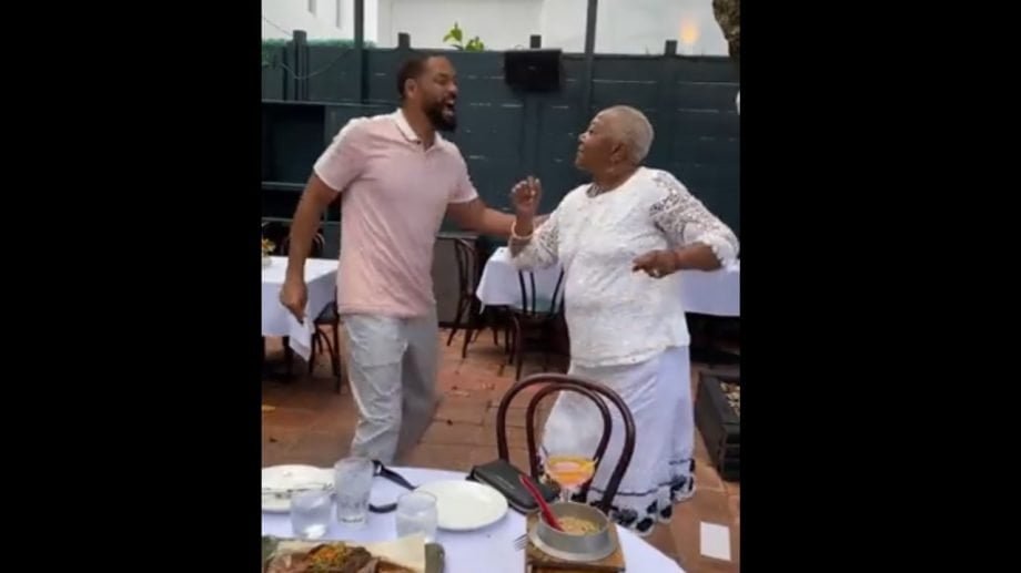 Will Smith Dances With Mother to Whitney Houston’s ‘I Wanna Dance With Somebody’ for 85th Birthday
