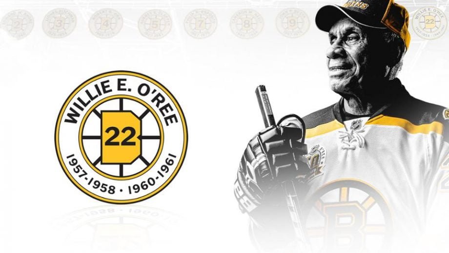 Boston Bruins Honoring NHL’s First Black Player Willie O’Ree By Retiring Jersey