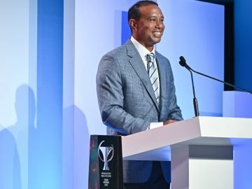 Tiger Woods’ Daughter Gives Emotional Speech to Induct Him Into World Golf Hall of Fame