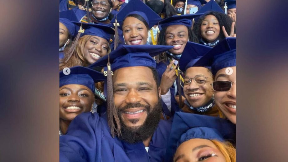 Anthony Anderson Graduates From Chadwick A. Boseman College of Fine Arts at Howard University