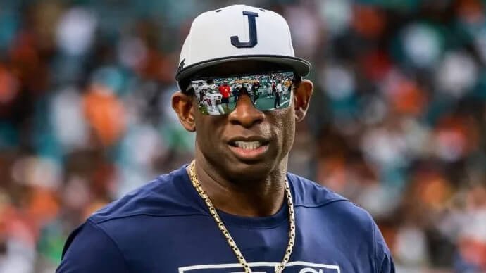 Deion Sanders Will Donate Half His Salary Towards Completion of Jackson State’s Football Facility