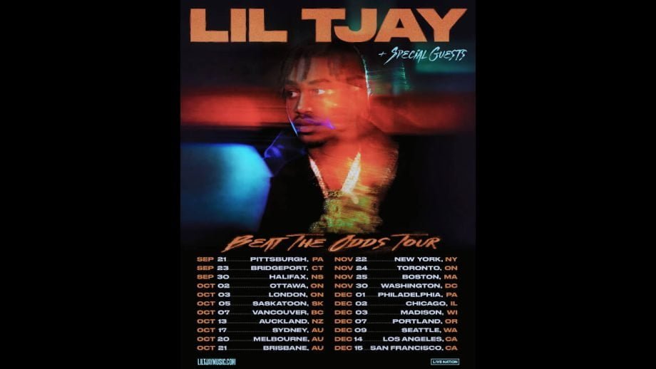 Lil Tjay Announces 2023 Beat The Odds Tour